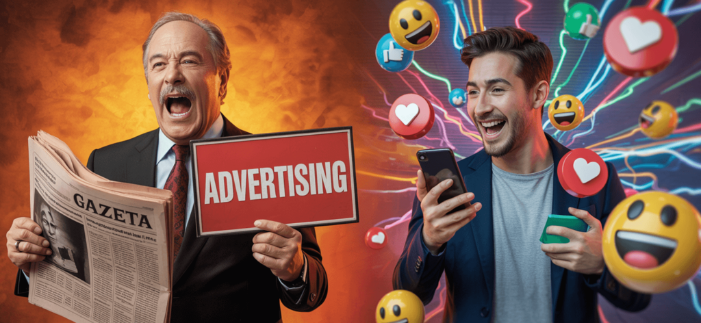 Nagłówek do artykułu na blogu Jak influencerzy zmieniają krajobraz współczesnej reklamy