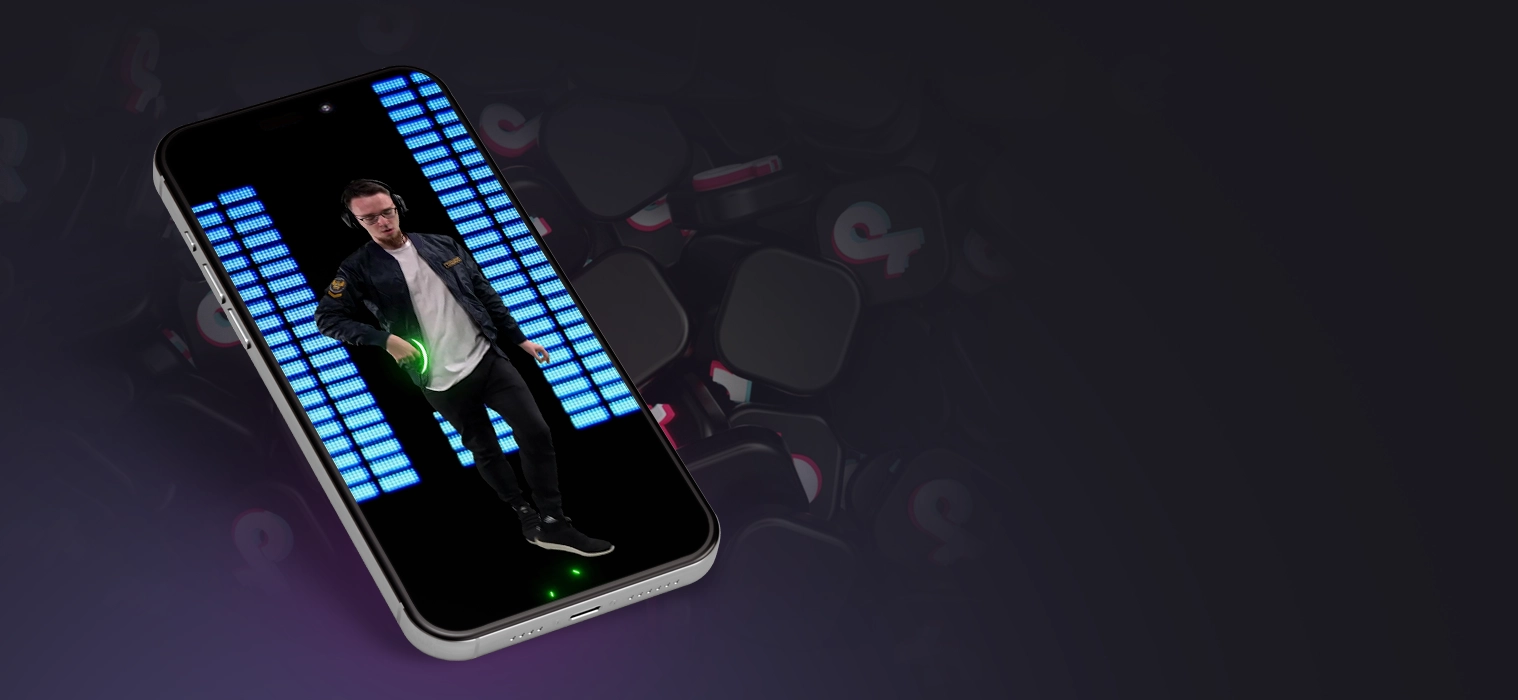 Nagłówek do artykułu o kampaniach TIktok z Razer i Nervarienem