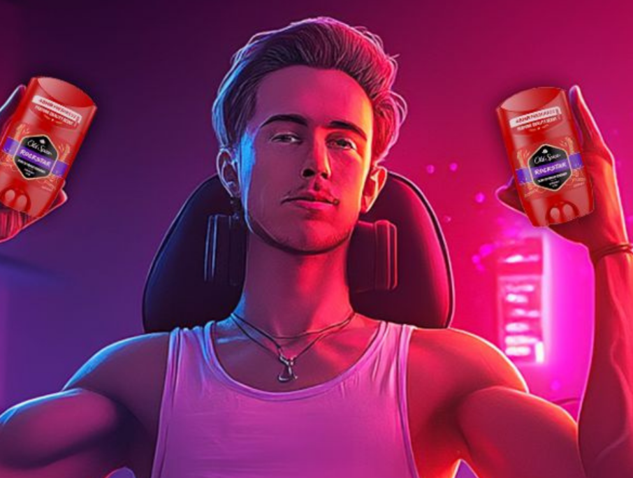 Nagłówek do artykułu o kampanii Old Spice gaming SPA