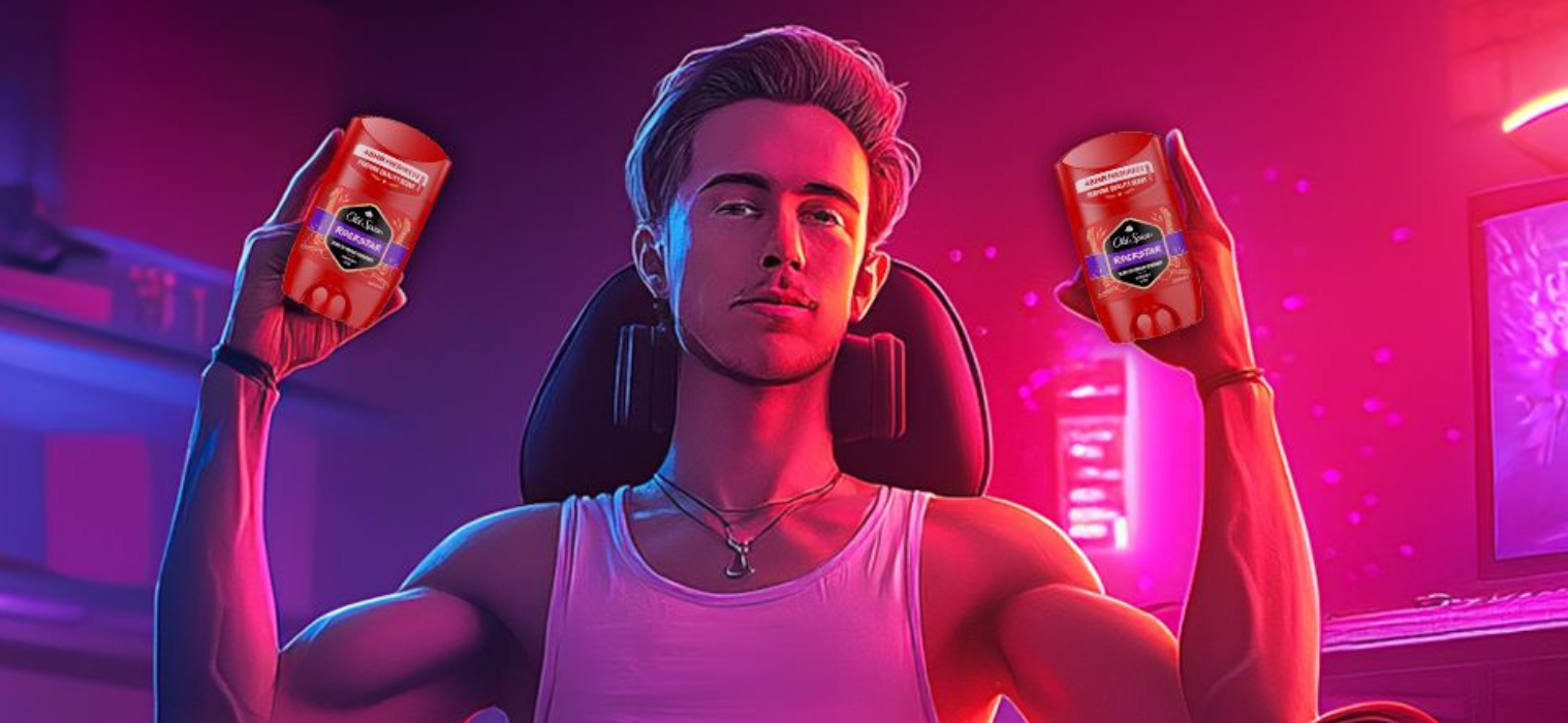 Nagłówek do artykułu o kampanii Old Spice gaming SPA