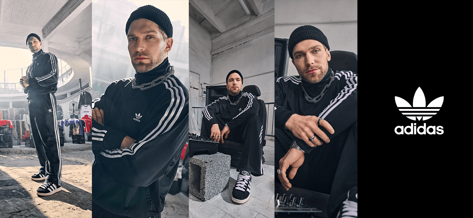 Nagłówek do artykułu o współpracy Piotra Witkowskiego z adidas